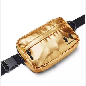 Under Armour Metallic Gold crossbody bag